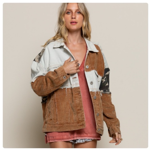 $40 start 192 ⬇️ LAST 2 POL camo corduroy jacket - Picture 3 of 4